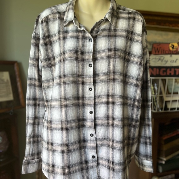 ABOUND FLANNEL SIZE LARGE LIGHTWEIGHT - Picture 5 of 7